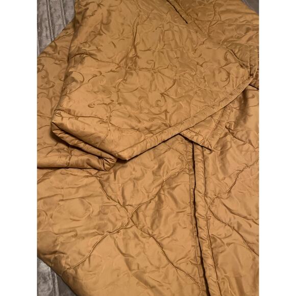 CuddleDown Quilted Comforter Gold Full TWIN Size Mustard - Picture 6 of 10